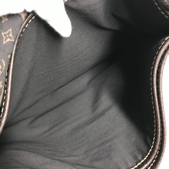 LOUIS VUITTON Brown Monogram Canvas Shoulder Bag - Picture 14 of 16